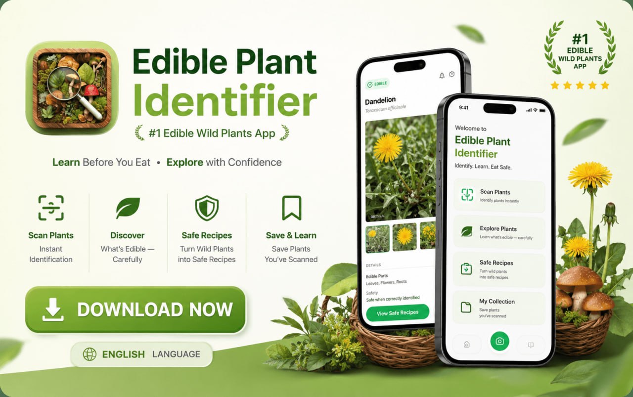 Edible Plant Identifier for iOS: The Smart AI App That Tells You What's Safe to Eat
