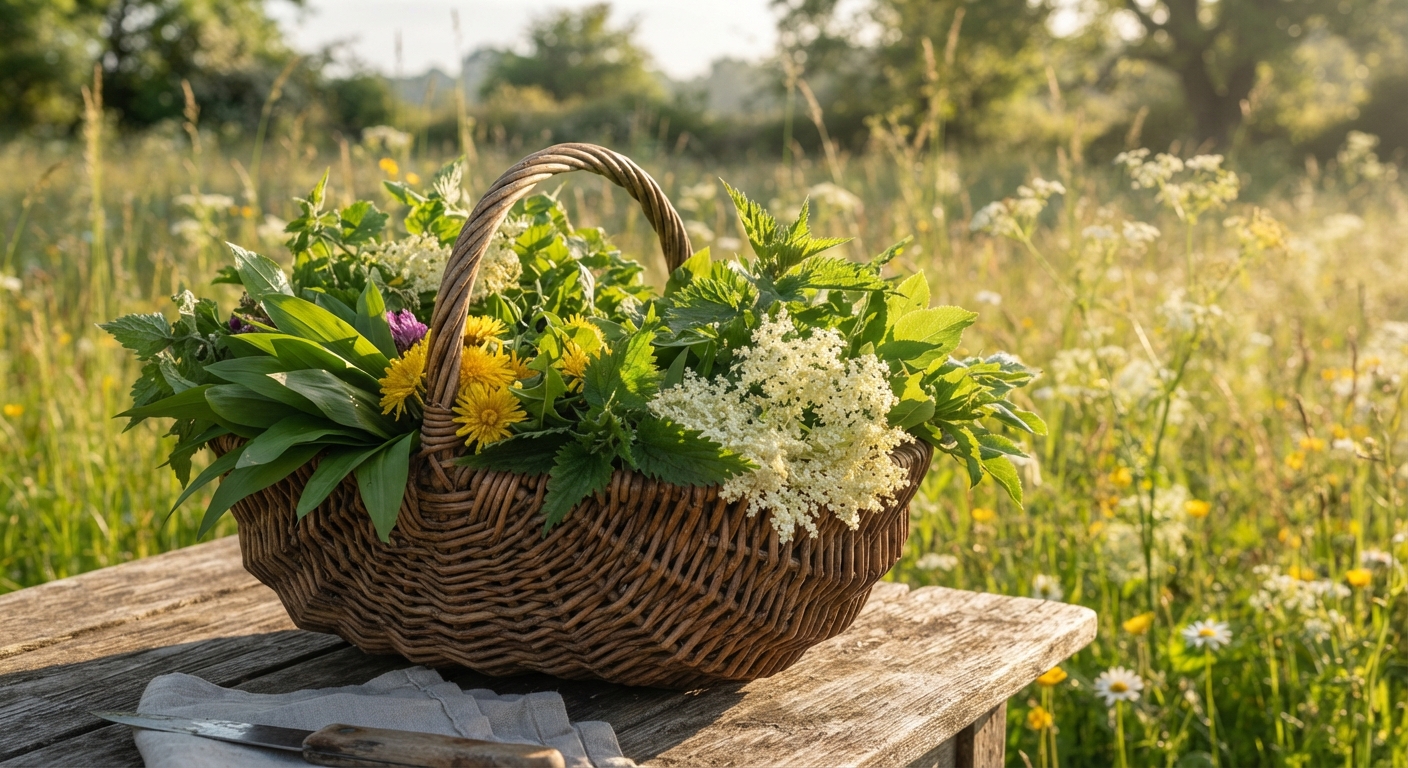 Your First Foraging Season: A Step-by-Step Guide to 12 Edible Wild Plants You Can Actually Find and Eat