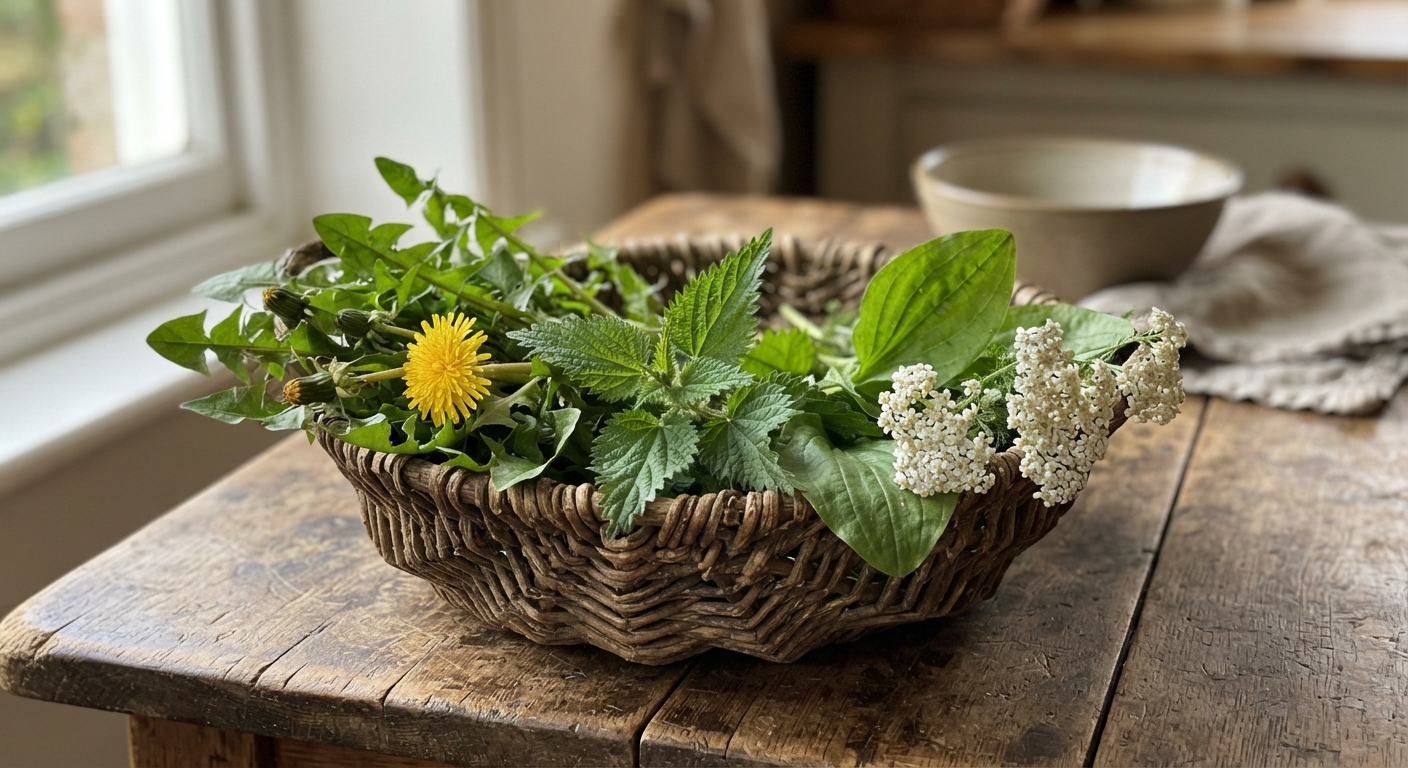 Medicinal and Edible Wild Plants: 12 Dual-Use Species Compared