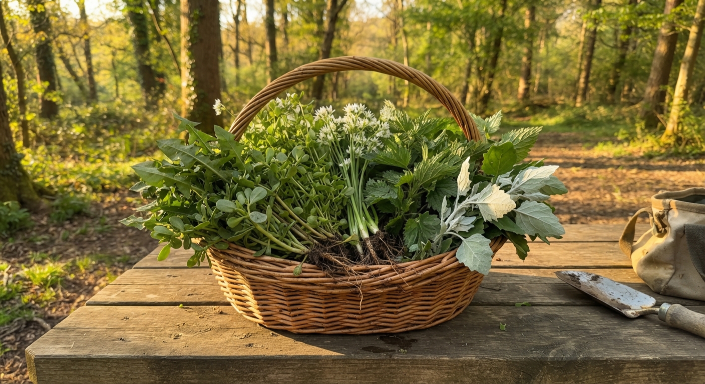 The Beginner's Field Guide to Edible Wild Plants: 35 Plants You Can Safely Identify, Harvest, and Eat