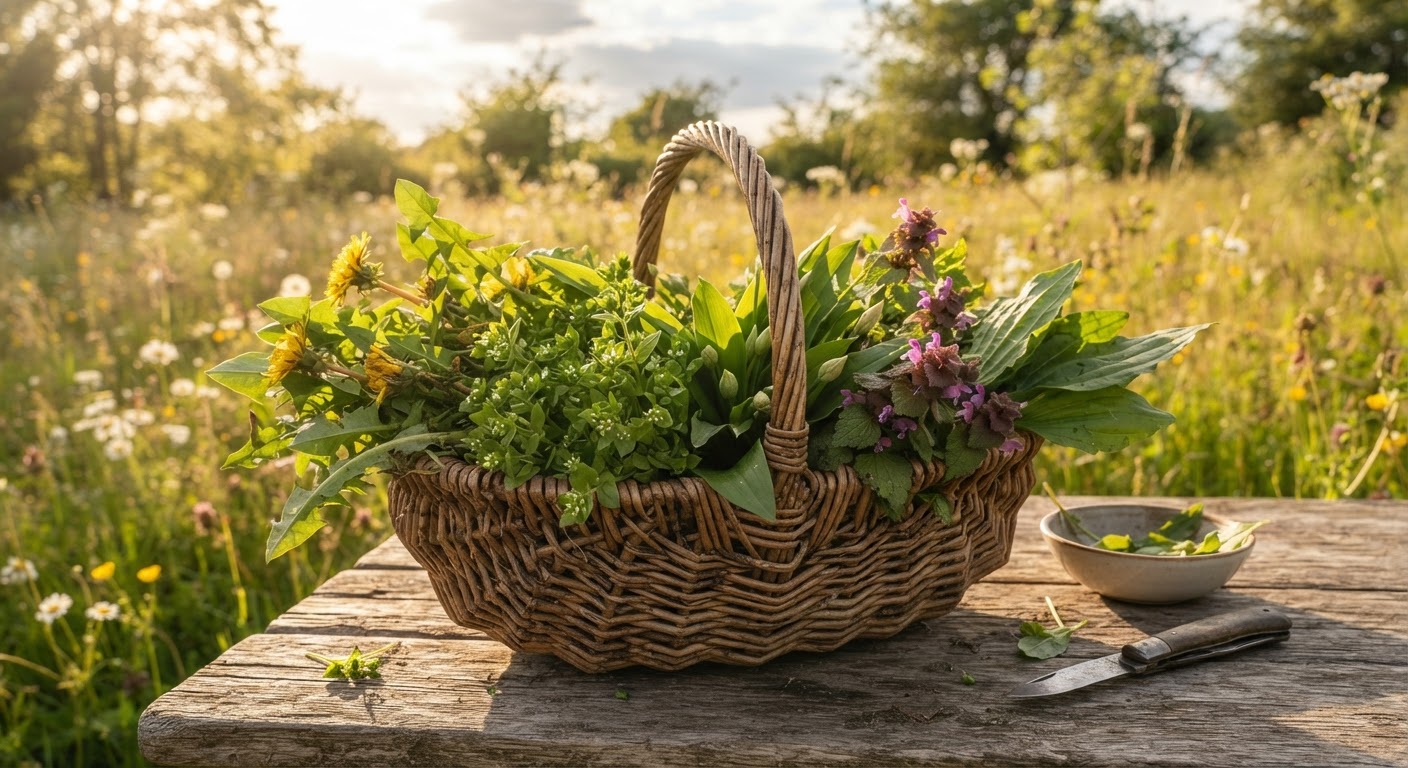 12 Edible Wild Plants You Can Find and Eat This Weekend โ Organized by Where They Actually Grow