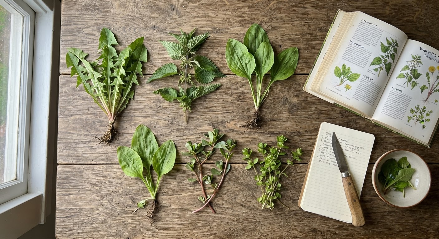 Edible Wild Plants List With Pictures: 12 Plants You Can Spot Fast