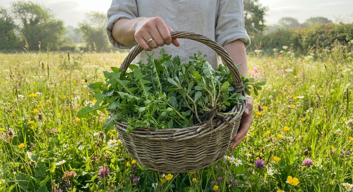 Edible Wild Vegetables: The Complete Beginner's Field Guide