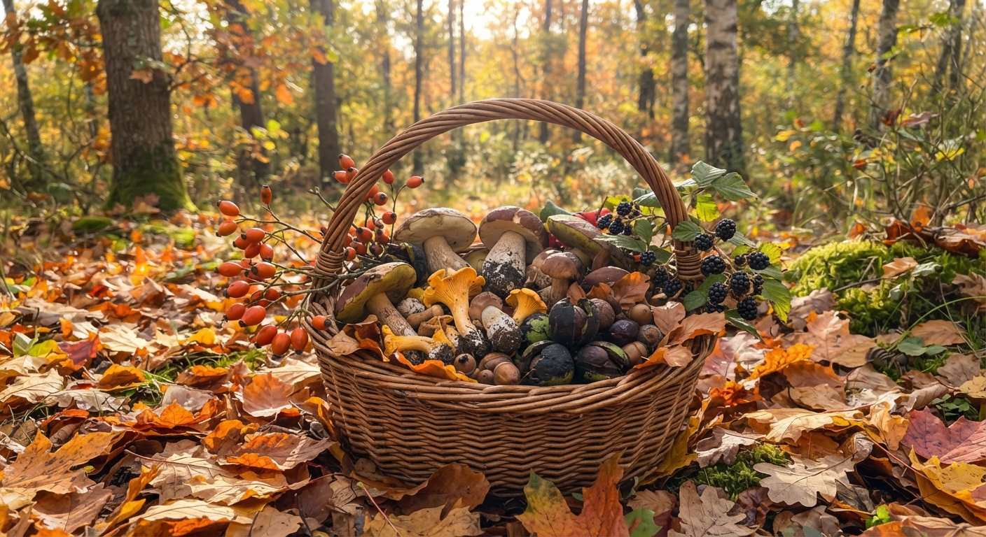 Edible Wild Plants in Fall: A Complete Foraging Guide for Autumn Harvest