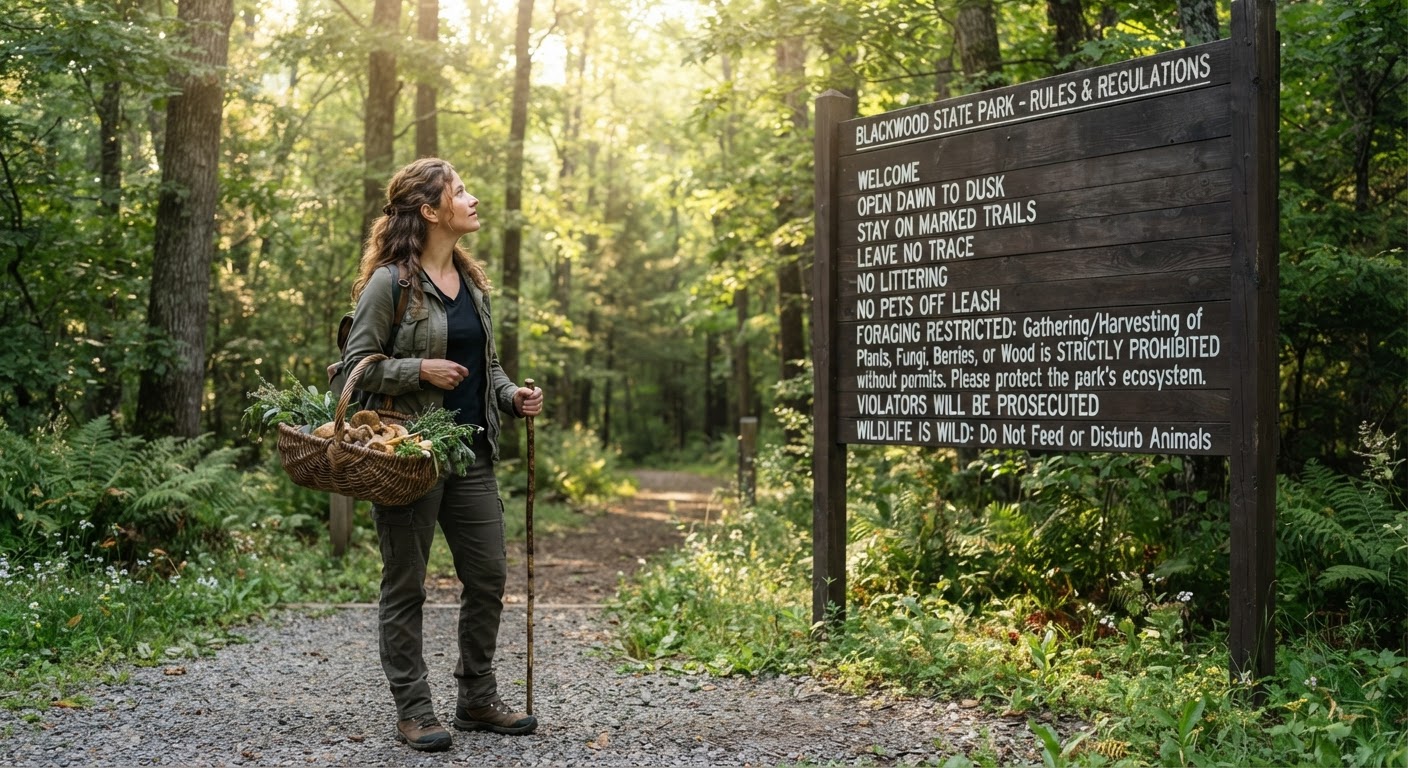 Foraging Laws by State: The Complete Legal Guide to Harvesting Wild Food Without Getting Fined