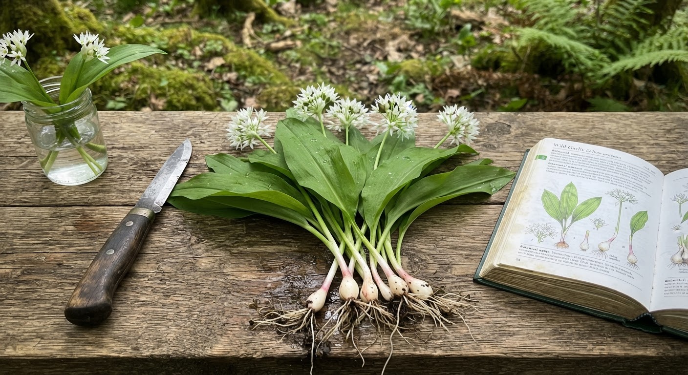 Wild Garlic Identification Guide: How to Safely Identify Ramps, Wild Onion, Field Garlic, Crow Garlic and Avoid Deadly Lookalikes