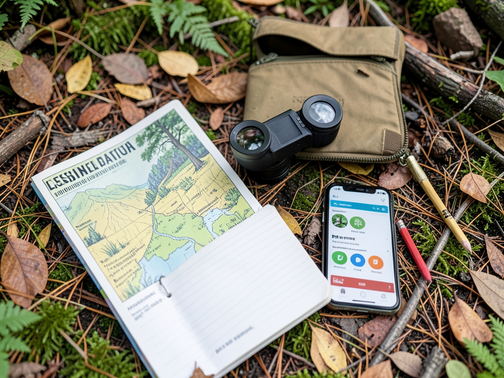 A forager’s essential identification kit…