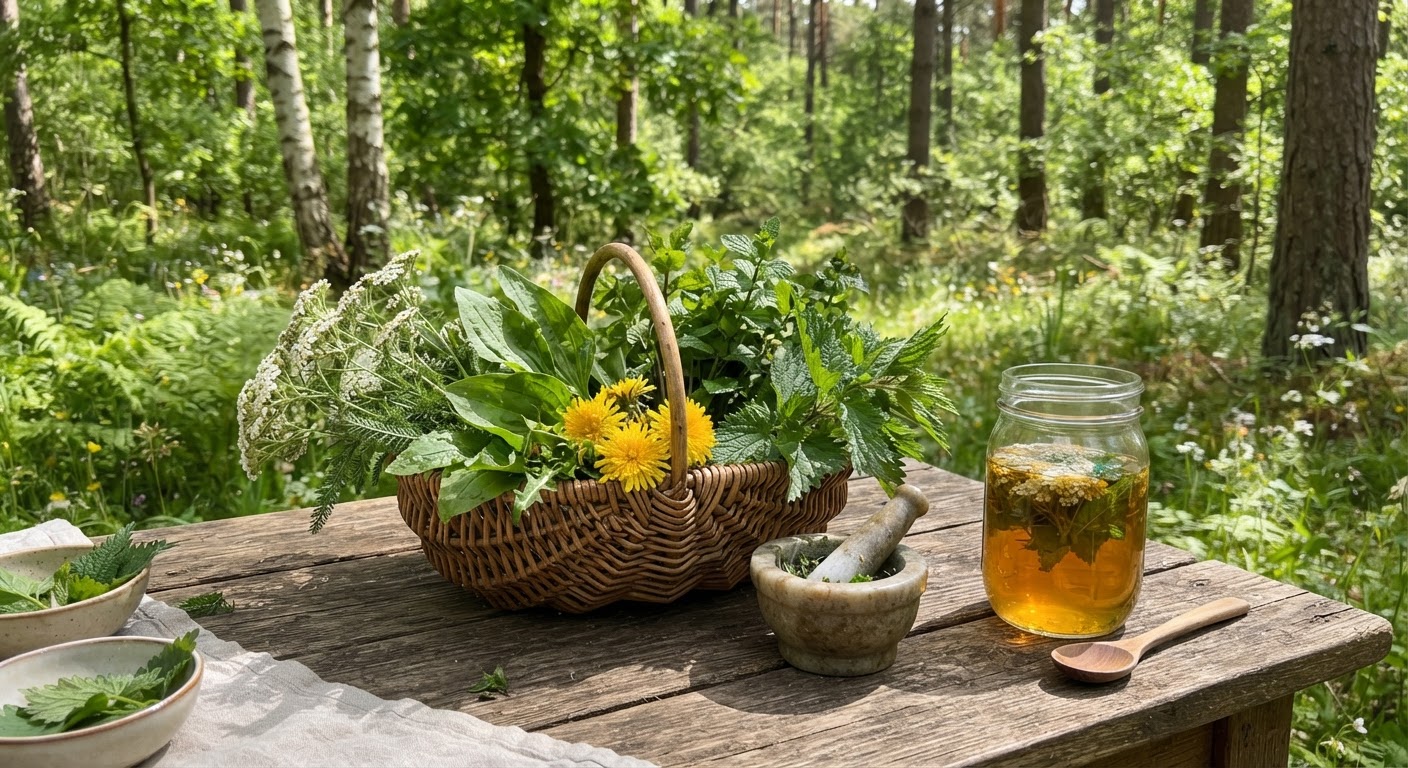 Wild Medicinal and Food Plants: A Complete Foraging Guide