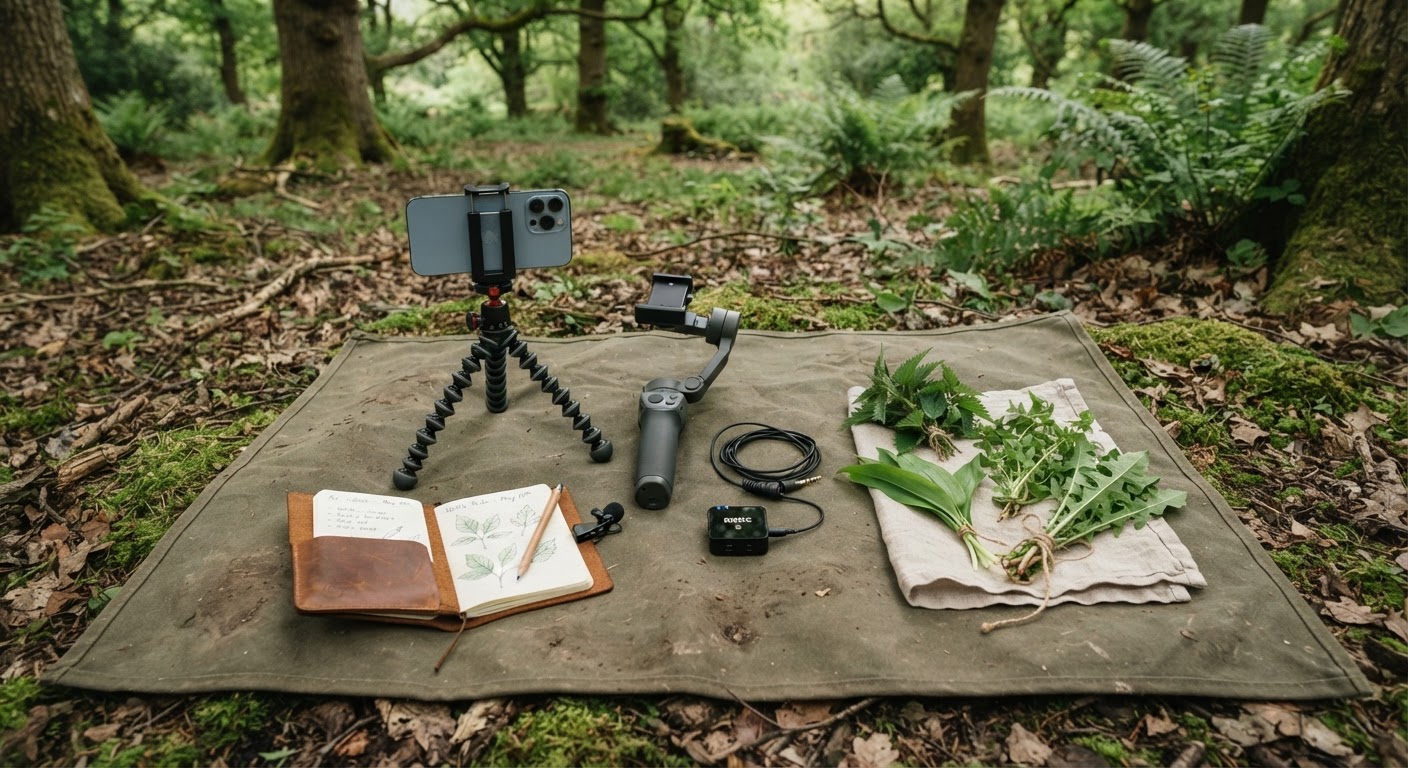 Professional Foraging Video: The Gear That Actually Matters (and What to Skip)