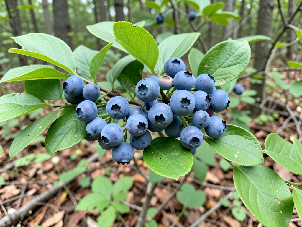 Blueberry vs tutsan berry comparison