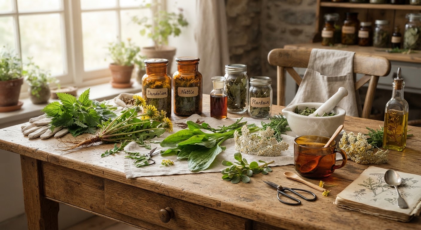Wild Medicinal and Edible Plants: The Complete Dual-Use Guide to Foraging Plants That Feed and Heal