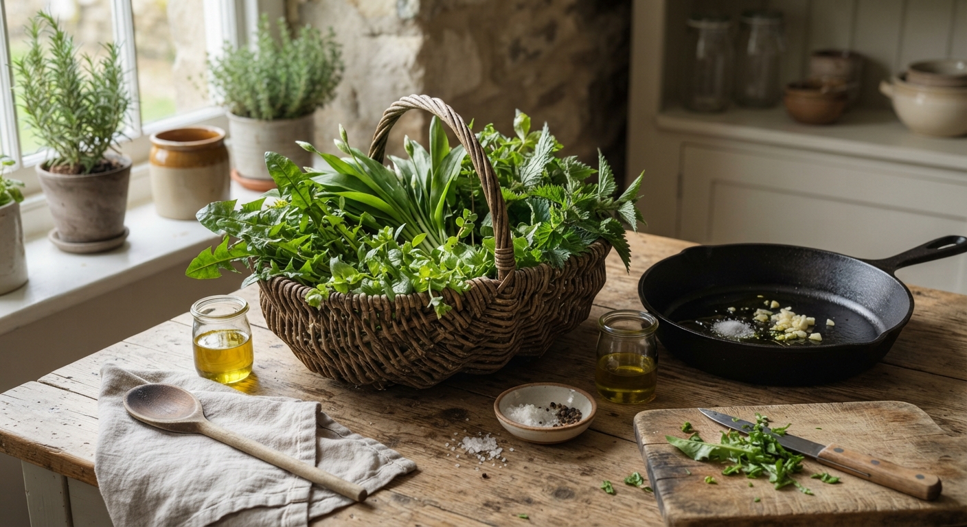 Wild Edible Plant Recipes: 10 Quick Foraged Dishes Ready in 30 Minutes or Less