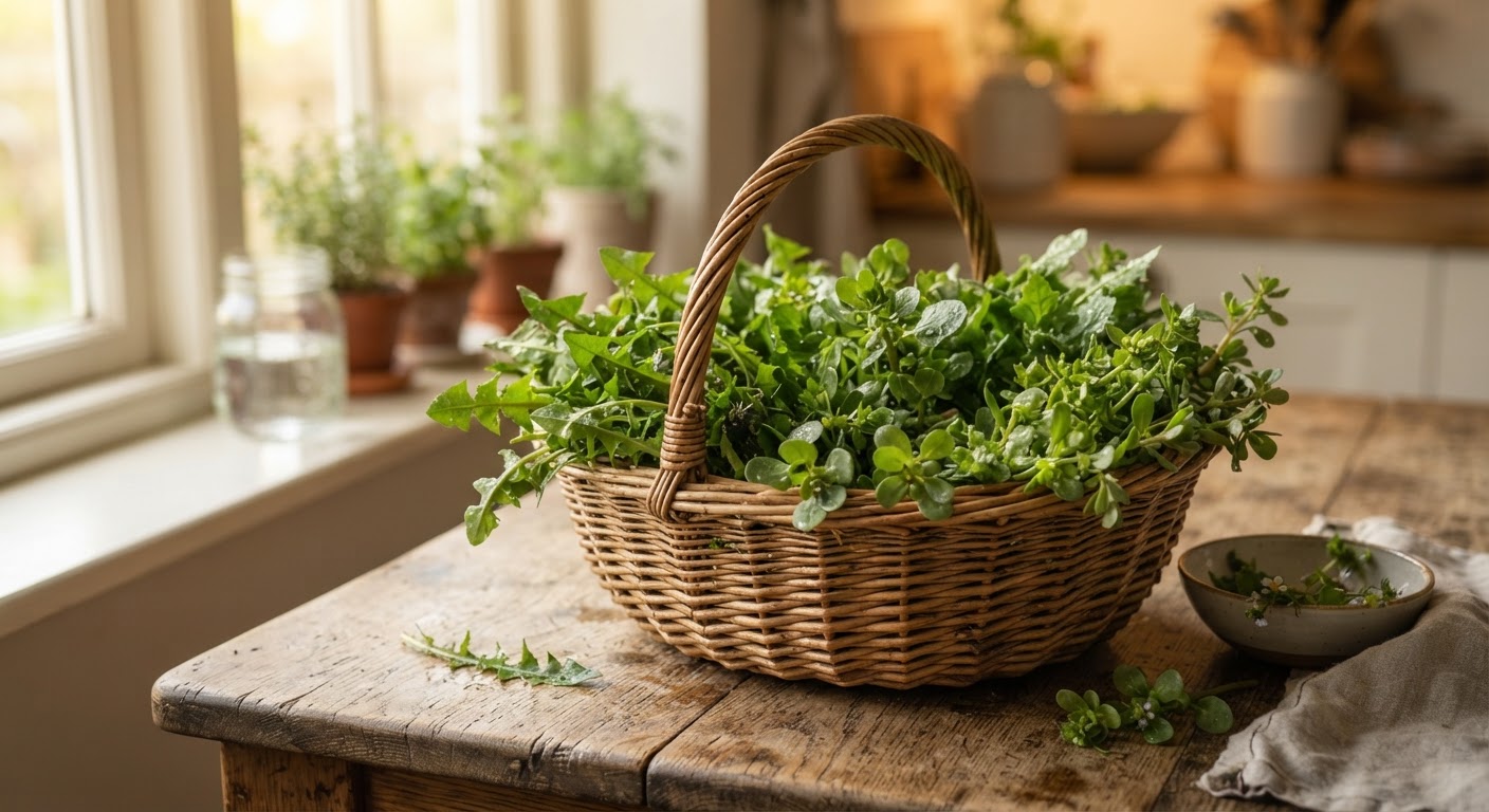 Wild Edible Vegetables: 12 Common Wild Greens Worth Foraging (Quick Guide)