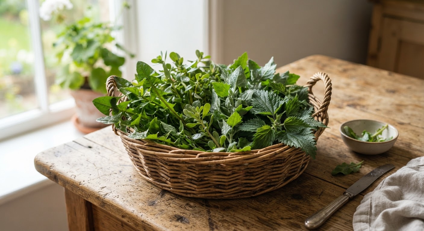 Edible Wild Vegetables: The Complete Field-to-Table Guide for Beginners